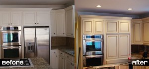 Resurface Kitchen Cabinets Before After